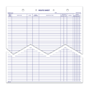 Route Sheets - RS-547