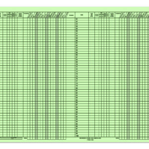 Big Green Route Sheet