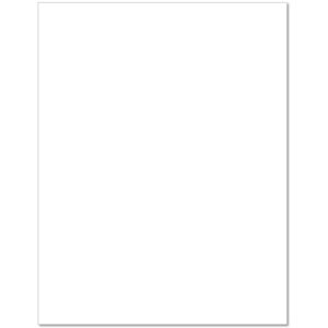 Plain White Paper Floor Mats – 17" x 22" – 50 – Box of 1,000