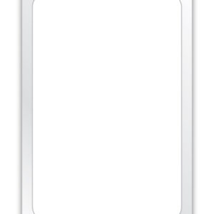 Custom Static Cling Labels – Large 2-5/8" x 1-3/4" – Roll of 500