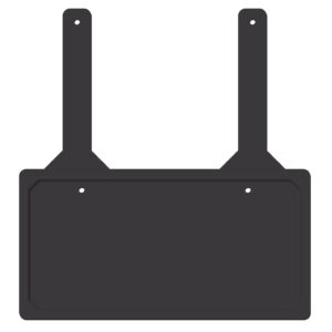 Demo License Plate Holder – Neoprene – Secure License Plate Display