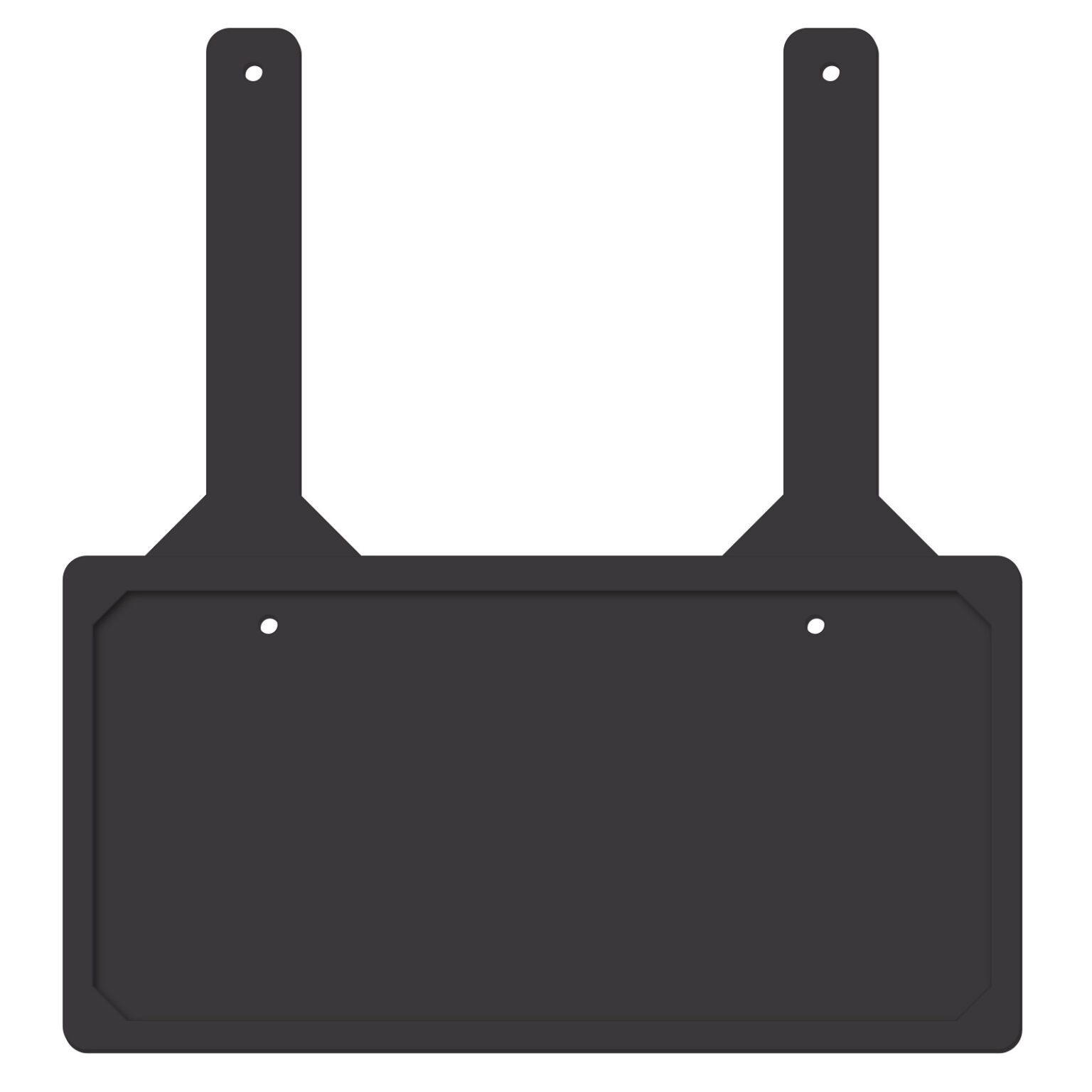 Demo License Plate Holder – Neoprene – Secure License Plate Display